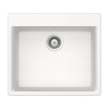 Chiuveta bucatarie Schock Galaxy N-100 + cos scurgere ajustabil cadou - Dimensiune 600x530 mm