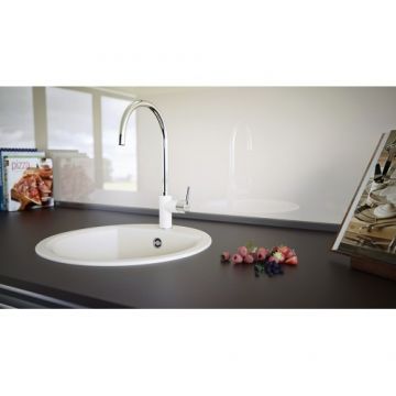 Chiuveta bucatarie Schock Manhattan R-100 + cos scurgere ajustabil cadou - Dimensiune 470x490 mm