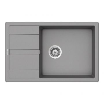 Chiuveta bucatarie Schock Ronda D-100XL + cos scurgere ajustabil cadou - Dimensiune 780x500 mm