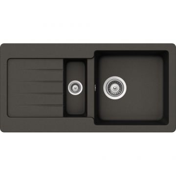 Chiuveta bucatarie Schock Typos D-150S + cos scurgere ajustabil cadou - Dimensiune 860x435 mm