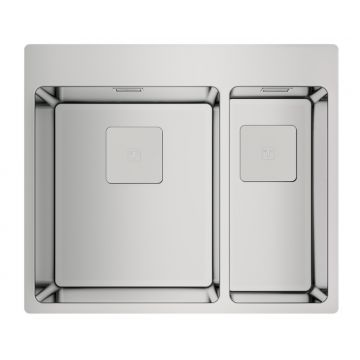 Chiuveta bucatarie Teka Forlinea RS15 2B 580 cu 2 cuve  580x500cm  inox
