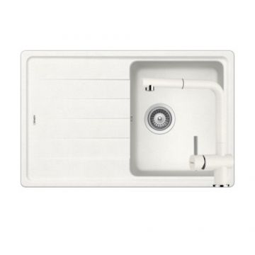 Chiuveta De Bucatarie Granit - Schock ELEMENT D-100S + baterie EPOS Extensibil - Culoare alpina