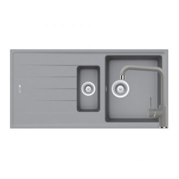 Chiuveta De Bucatarie Granit - Schock ELEMENT D-150 + baterie FONOS - Culoare croma