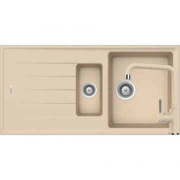 Chiuveta De Bucatarie Granit - Schock ELEMENT D-150 + baterie FONOS - Culoare moonstone