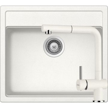 Chiuveta De Bucatarie Granit - Schock NEMO N-100 + baterie EPOS Extensibila - Culoare alpina
