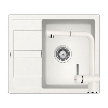 Chiuveta De Bucatarie Granit - Schock RONDA D-100 + baterie EPOS Extensibila - Culoare alpina