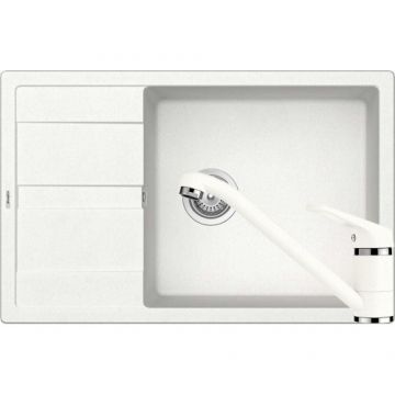 Chiuveta De Bucatarie Granit - Schock RONDA D-100XL + baterie COSMO - Culoare alpina