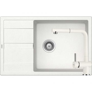 Chiuveta De Bucatarie Granit - Schock RONDA D-100XL + baterie EPOS Extensibila - Culoare alpina
