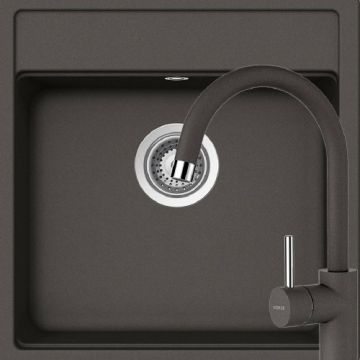 Chiuveta Schock Nemo N-100S + baterie Plutos - Culoare asphalt Chiuveta Schock Nemo N-100S + baterie Plutos - Culoare asphalt