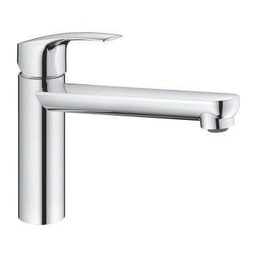 Baterie bucatarie Grohe Eurosmart, pipa media, monocomanda, crom - 30463000