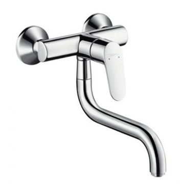 Baterie bucatarie Hansgrohe Focus  montare pe perete