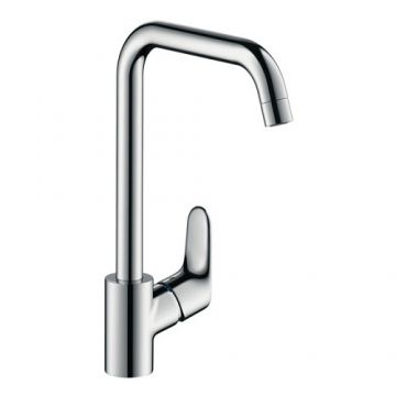Baterie bucatarie Hansgrohe Focus  pipa rotativa  chrome