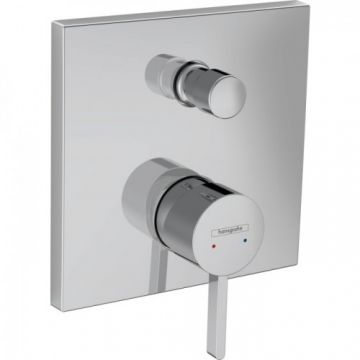 Baterie cada/dus incastrata Hansgrohe Finoris - Culoare Crom