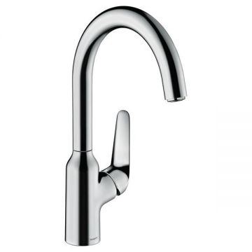 Baterie de bucatarie monocomanda, Hansgrohe, Focus, M42 220, crom