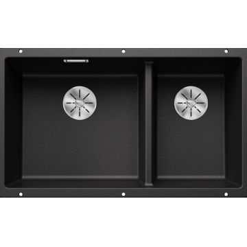 Chiuveta bucatarie Blanco Subline 430/270-U  755x460mm  montare sub blat  Silgranit antracit