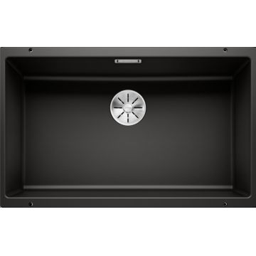 Chiuveta bucatarie Blanco Subline 700-U  730x460mm  montare sub blat  Silgranit negru