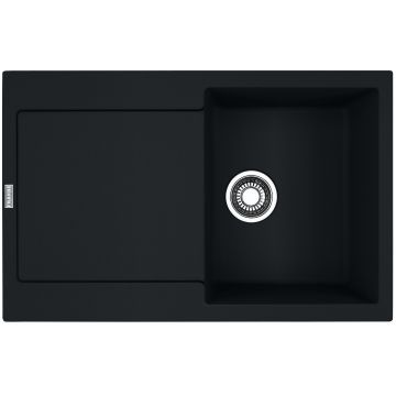Chiuveta bucatarie Franke Maris MRG 611 reversibila  780x500mm  tehnologie Sanitized  fragranite  Matte Black