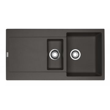 Chiuveta bucatarie Franke Maris MRG 651 reversibila  970x500mm  tehnologie Sanitized  fragranite  Slate Grey