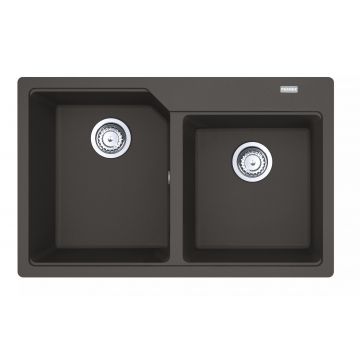 Chiuveta bucatarie Franke Urban UBG 620-36-33  doua cuve  780x500mm  fragranite Slate Grey