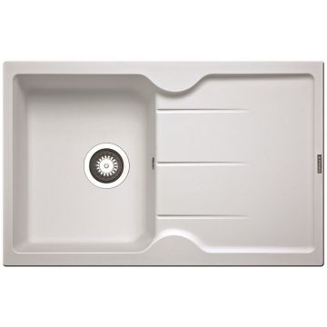 Chiuveta de bucatarie Granit PORTOS 1B 1D 78x50 Alb