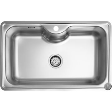 Chiuveta de bucatarie INSET 1B LN Inox
