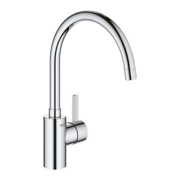 Baterie bucatarie Grohe Eurosmart Cosmopolitan pipa C  crom