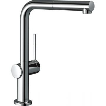Baterie bucatarie Hansgrohe Talis M54 270 cu pipa extractibila  crom