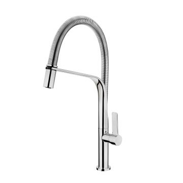 Baterie bucatarie Teka FO 999  pipa flexibila  crom EXPUS