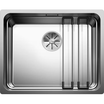 Chiuveta bucatarie Blanco Etagon 500-U  540x440mm  2 sine glisante  montare sub blat  inox lucios satinat