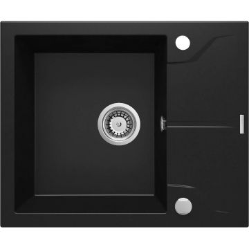 Chiuvetă din granit, 1-cuvă cu picurător, Andante, ZQN_N11A