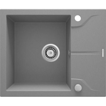 Chiuvetă din granit, 1-cuvă cu picurător, Andante, ZQN_S11A