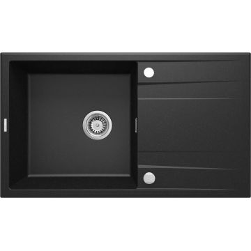 Chiuvetă din granit, 1-cuvă cu picurător, Eridan, ZQE_G113