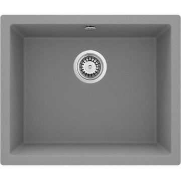 Chiuvetă din granit, 1-cuvă - montare încastrată la nivel, Corda Flush, ZQA_S10F