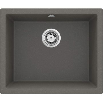 Chiuvetă din granit, 1-cuvă - montare încastrată la nivel, Corda Flush, ZQA_T10F