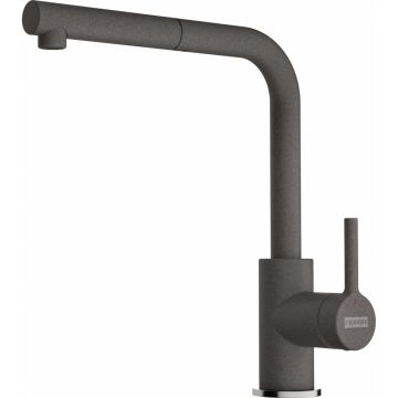 Baterie bucatarie Franke Smart Lina L cu dus extractibil Slate Grey