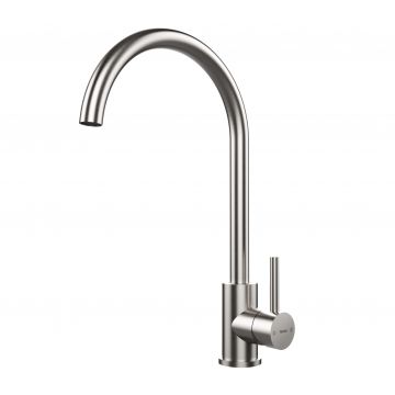 Baterie bucatarie Teka UNI 9310 XP  pipa inalta rotativa  Inox