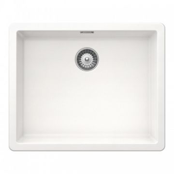 Chiuveta bucatarie Schock Greenwich N-100L + cos scurgere ajustabil cadou - Culoare polaris