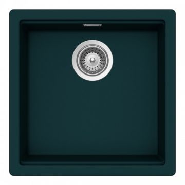 Chiuveta bucatarie Schock Kiruna N-100 + cos scurgere ajustabil cadou - Culoare Ivy