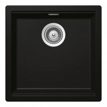 Chiuveta bucatarie Schock Kiruna N-100 + cos scurgere ajustabil cadou - Culoare Night