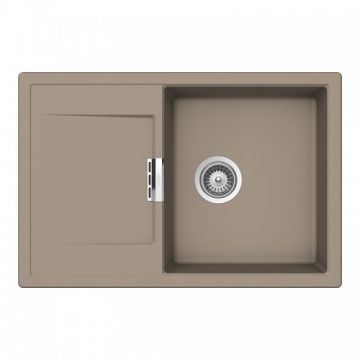 Chiuveta bucatarie Schock Mono D-100 + cos scurgere ajustabil cadou - Dimensiune 765x510 mm