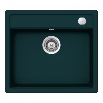 Chiuveta bucatarie Schock Mono N-100 + cos scurgere ajustabil cadou - Dimensiune 570x510 mm