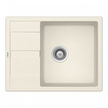 Chiuveta bucatarie Schock Ronda D-100L + cos scurgere ajustabil cadou - Dimensiune 650x500 mm