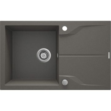 Chiuvetă din granit, 1-cuvă cu picurător, Andante, ZQN_T113