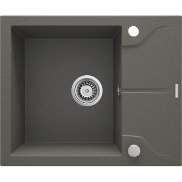 Chiuvetă din granit, 1-cuvă cu picurător, Andante, ZQN_T11A