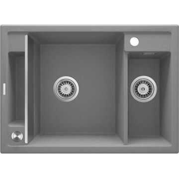 Chiuvetă magnetică din granit, 1,5-cuve, Magnetic, ZRM_S503