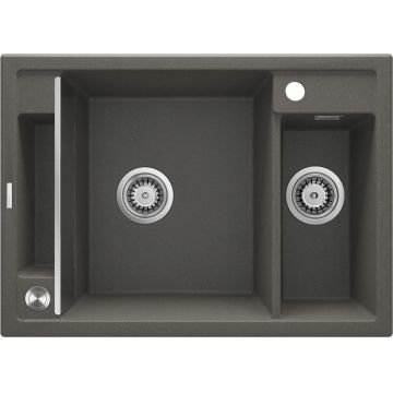 Chiuvetă magnetică din granit, 1,5-cuve, Magnetic, ZRM_T503