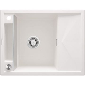 Chiuvetă magnetică din granit, 1-cuvă cu picurător, Magnetic, ZRM_A11A