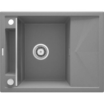 Chiuvetă magnetică din granit, 1-cuvă cu picurător, Magnetic, ZRM_S11A