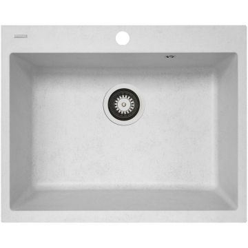 Chiuveta Soft Compozit Square Durothek 60x50 1B Alb