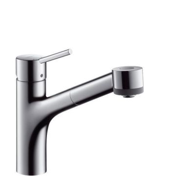 Hansgrohe, Talis S, baterie monocomanda bucatarie, jet amplu, crom
